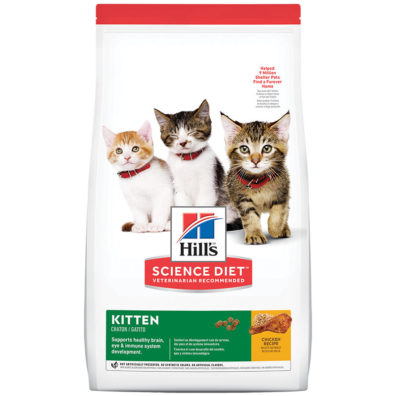 Science Diet, Kitten Chicken Recipe Dry Cat Food - Dry Cat Food image number null