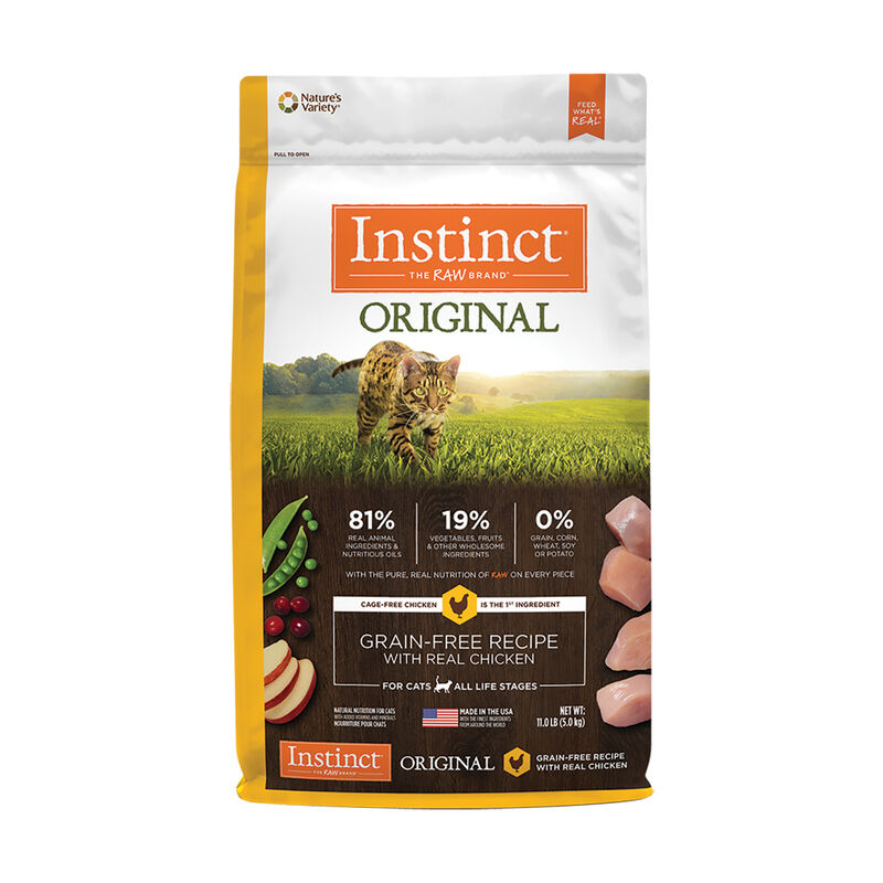 Instinct, Feline Adult - Original Grain Free - Chicken - Dry Cat Food image number null