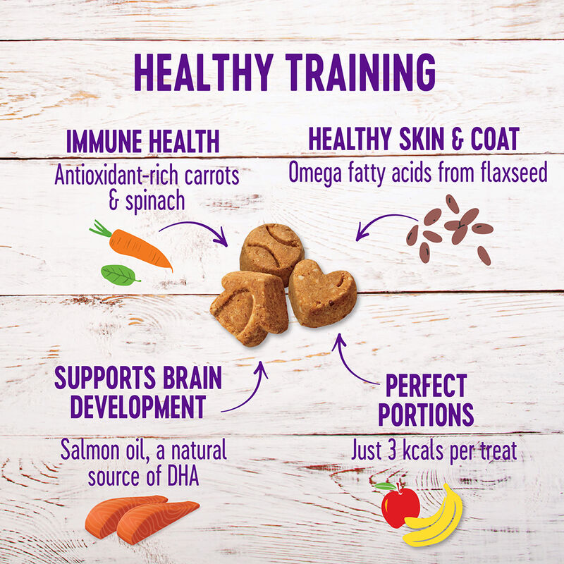 Wellness, Just for Puppy, Chkn&Carrots Crunchy Treats - 6 oz - Dog Treat image number null