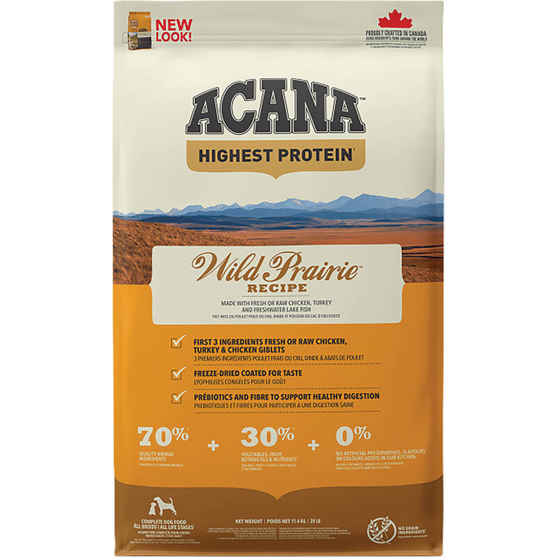 Acana, Adult Wild Prairie - Dry Dog Food image number null