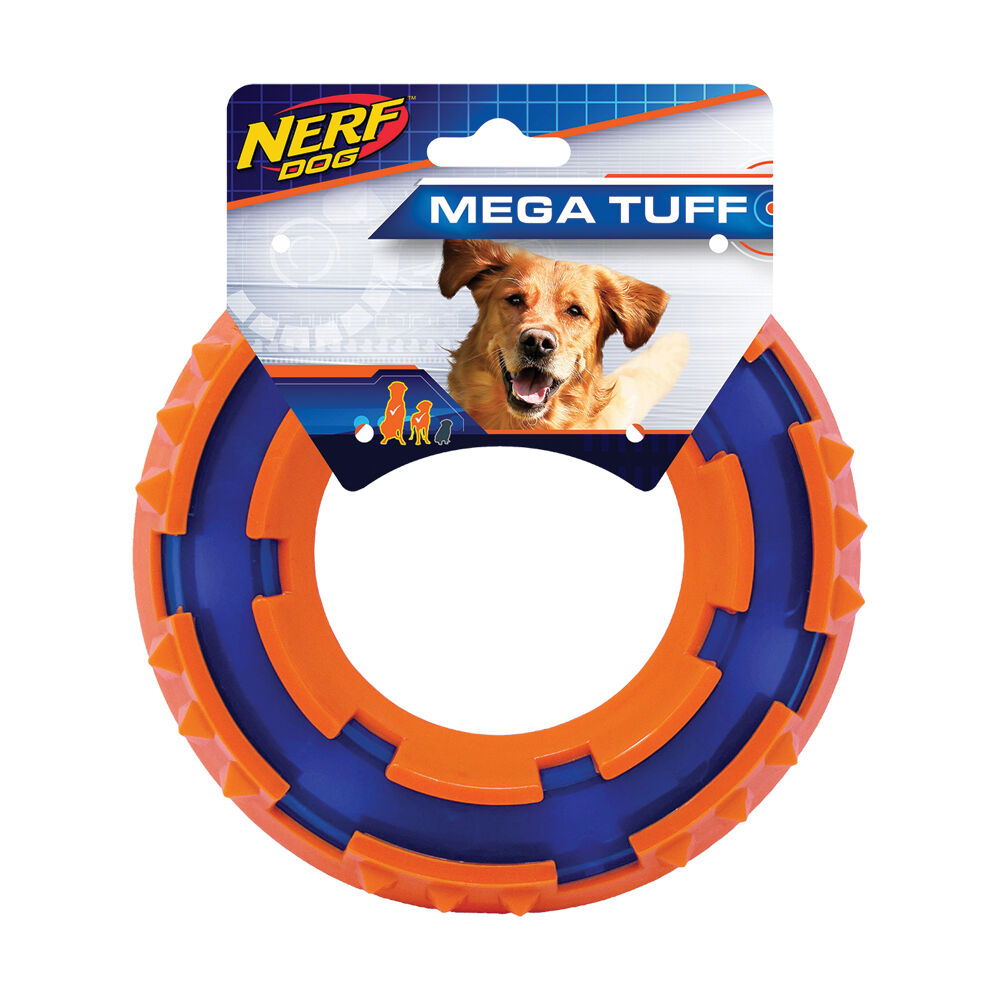 Nerf Dog, 2 Tone Spike Ring - Ren's Pets