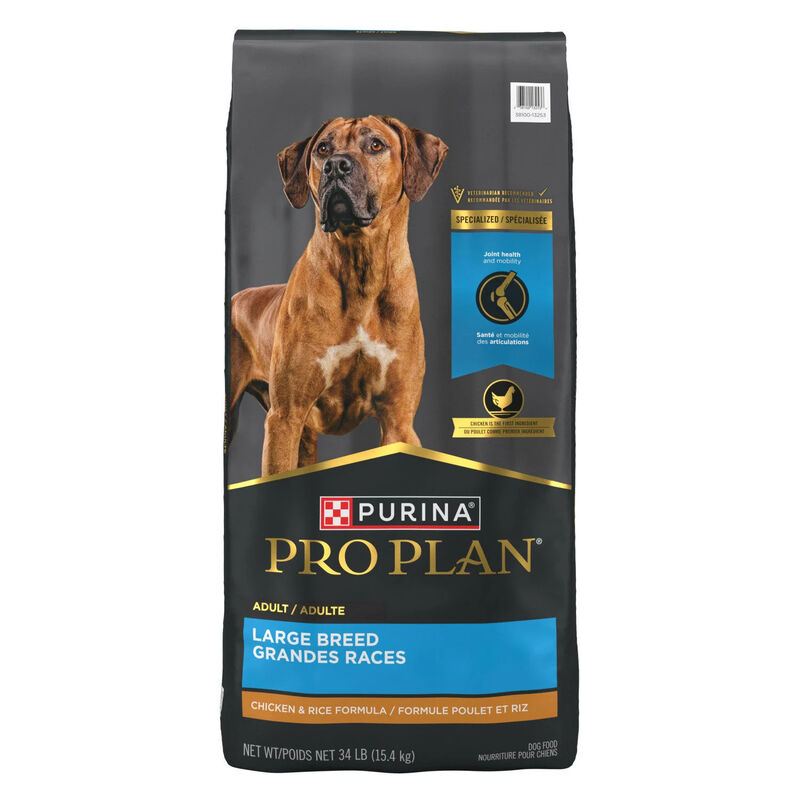Pro Plan, Large Breed - Chicken & Rice - Dry Dog Food image number null