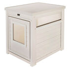 New Age Pet, LitterLoo Litter Box Cover - End Table - Antique White image number null