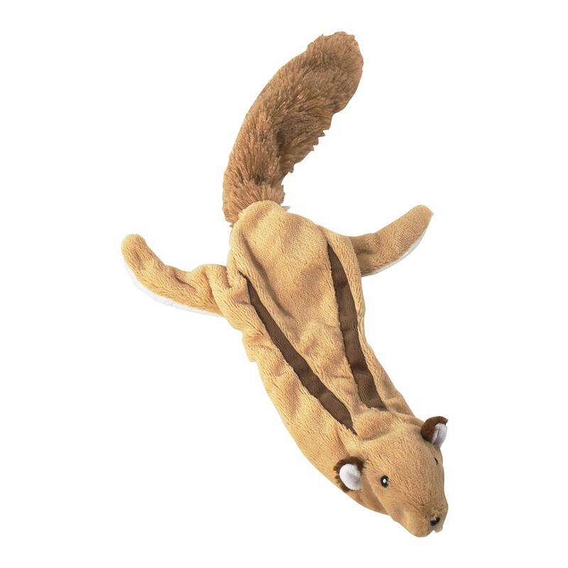 SPOT, Skinneez Small Flying Squirrel - - Plush Dog Toy image number null