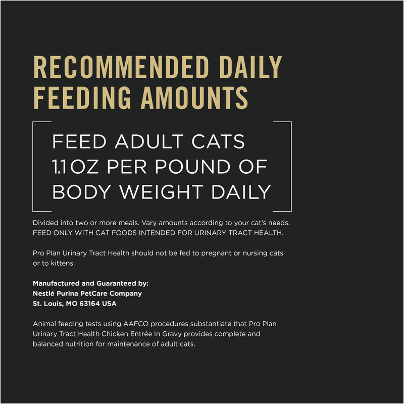 Pro Plan, Urinary Tract Health Chicken Entr&eacute;e - 85 g - Wet Cat Food image number null