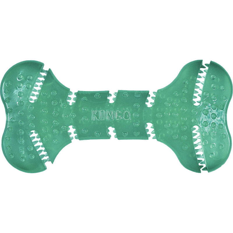 KONG, Squeezz Dental Bone - Medium - Toss Dog Toy image number null