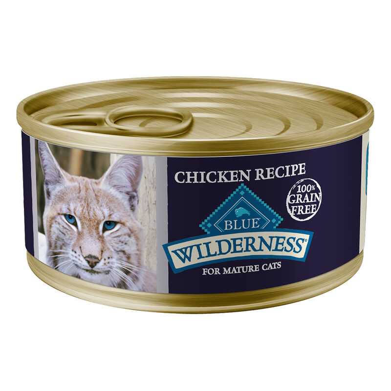 Blue Buffalo, Can, Feline Senior - Wilderness - Chicken - 156 g - Wet Cat Food image number null