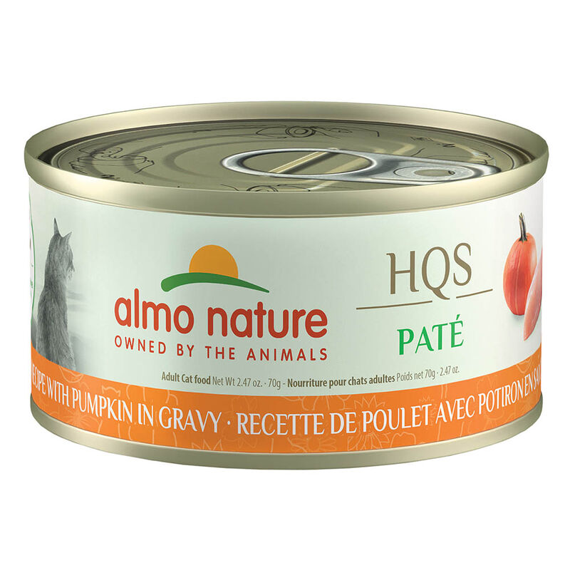 Almo Nature, Can, Feline - Chicken Pate with Pumpkin in Gravy - 70 g - Wet Cat Food image number null