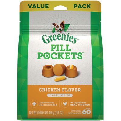 Pill Pockets for Dogs - Chicken - Capsule