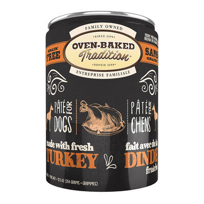 Oven Baked, Adult - Pate Turkey - Wet Dog Food