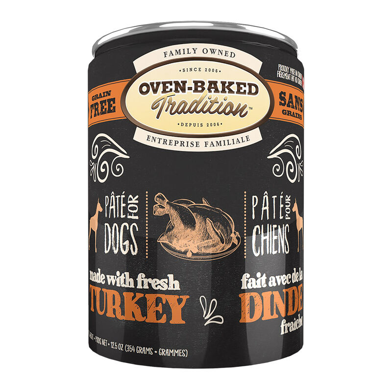 Oven Baked, Adult - Pate Turkey - Wet Dog Food image number null