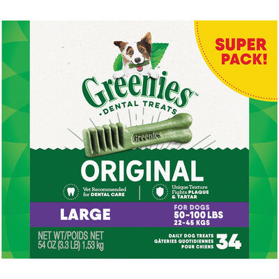 Greenies, Dental Chews Large - 1.53 kg - Dog Treat