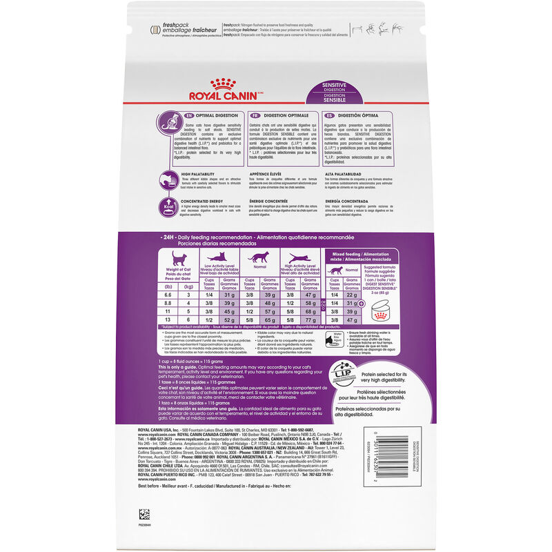 Royal Canin, Feline Health Nutrition Sensitive Digestion Dry Adult - Dry Cat Food image number null