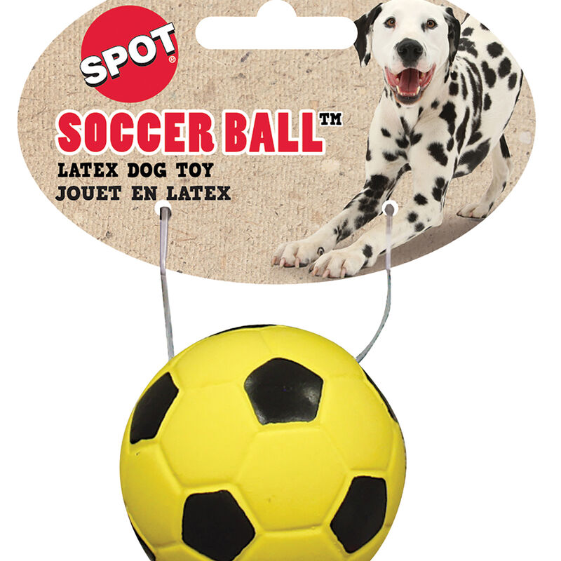 SPOT, Latex Soccer Ball  - 2" - Interactive Dog Toy image number null
