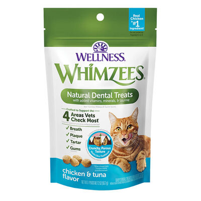 Whimzees, Feline Dental Treats - Chicken & Tuna - 56.69 g