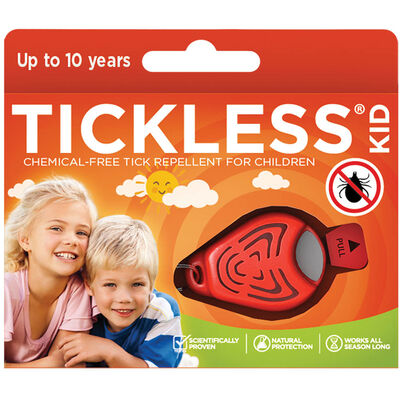 Tickless, Kid Ultrasonic Tick & Flea Repellent - Orange