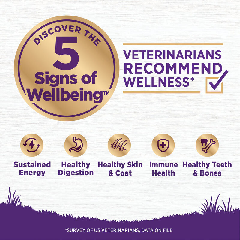 Wellness, Puppy Complete Health - Deboned Chicken, Oatmeal & Salmon Meal - 11.8 kg - Dry Dog Food image number null