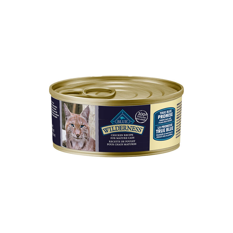 Blue Buffalo, Wilderness, Chicken Canned Cat Food - 165 g - Wet Cat Food image number null
