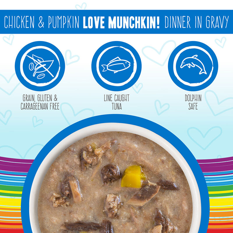 Weruva, Can, Feline Adult - Love Munchkin - Chicken & Pumpkin - 156 g - Minced - Wet Cat Food image number null