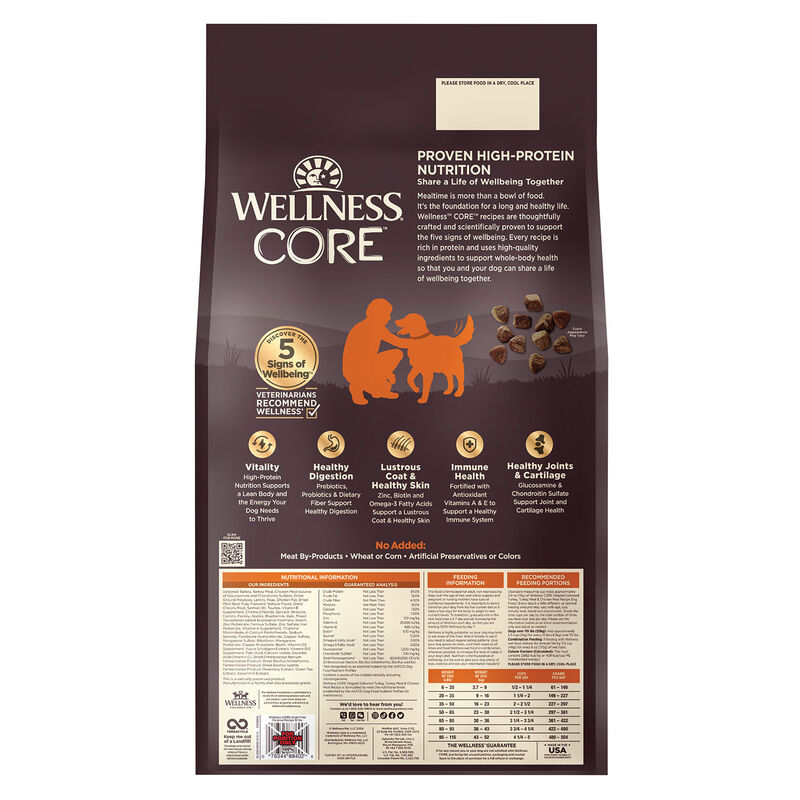 Wellness, Core, Grain Free Original - Dry Dog Food image number null