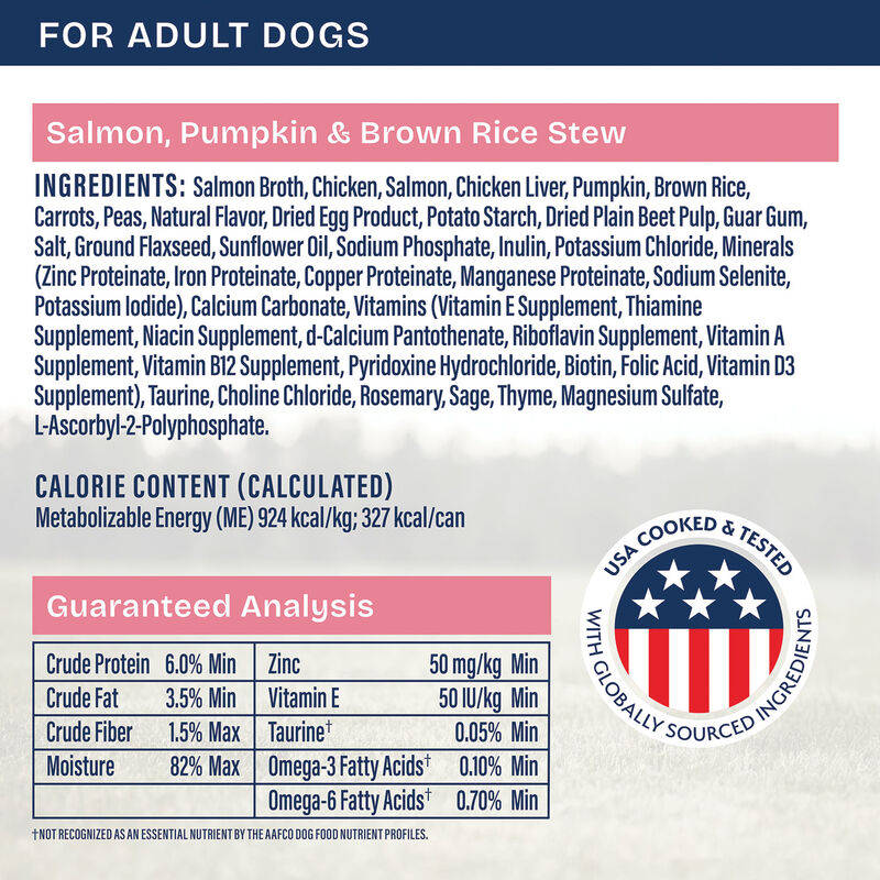 Natural Balance, Health Protection - Salmon & Pumpkin Stew - Wet Dog Food image number null