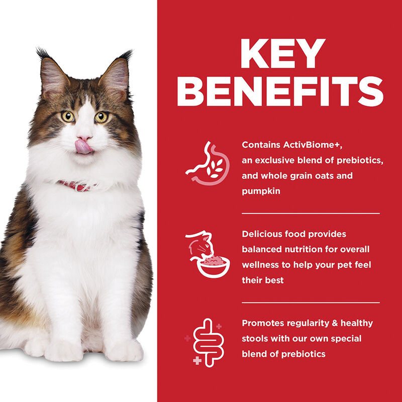 Science Diet, Feline Adult - Perfect Digestion Chicken - Dry Cat Food image number null