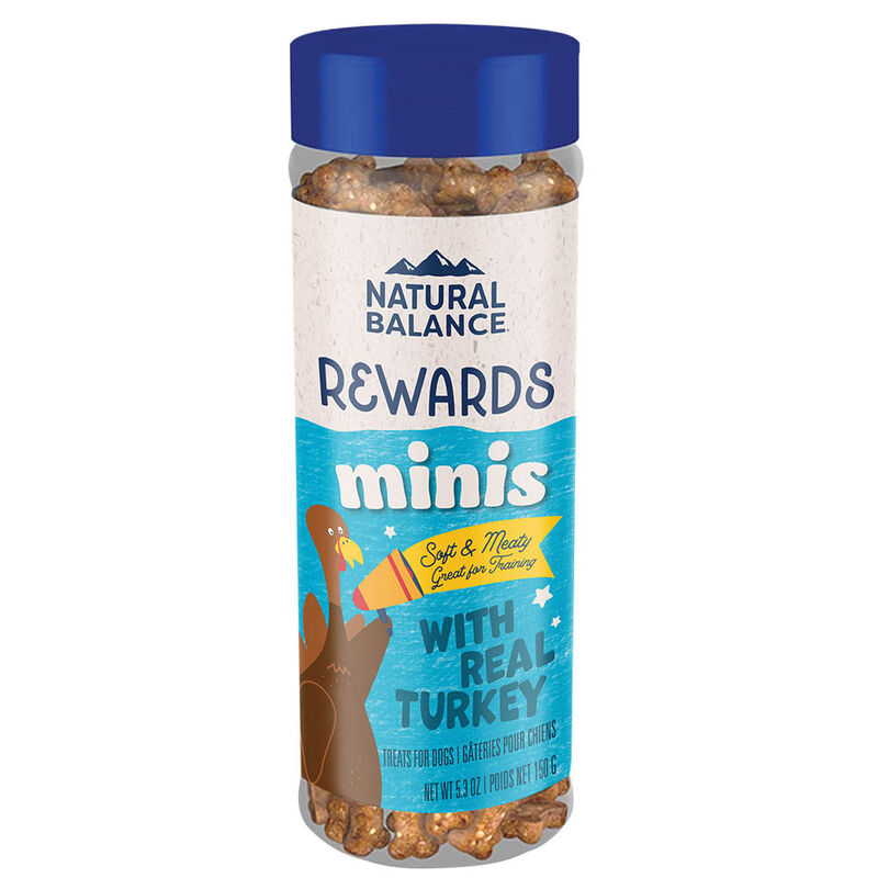 Natural Balance, Mini Rewards - Turkey - 150 g - Dog Treat image number null