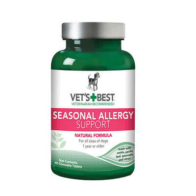 Vet's Best, Seasonal Allergy Support - 60 Tab