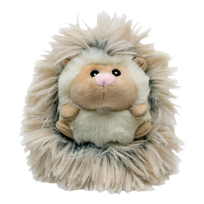 Tall Tails, Real Feel Fluffy Mini Hedgehog - 5" - Plush Dog Toy