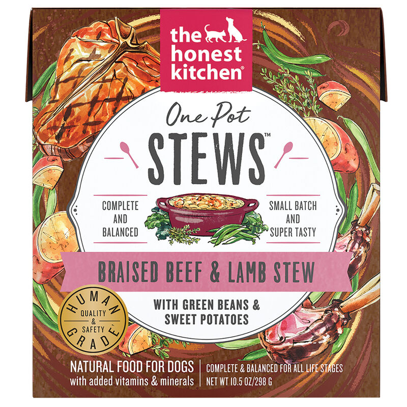 The Honest Kitchen, One Pot Stew, Beef & Lamb - Wet Dog Food image number null