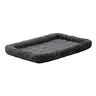 Mid West, Quiet Time, Bolster Bed, Synthetic Sheepskin - Gray image number null