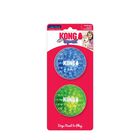 KONG Squeezz&reg; Geodz Balls, Assorted image number null