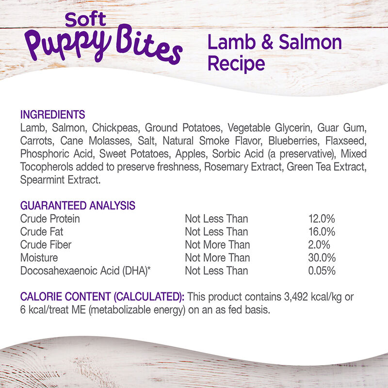 Wellness, Puppy Soft Bites - Lamb & Salmon - 227 g - Dog Treat image number null