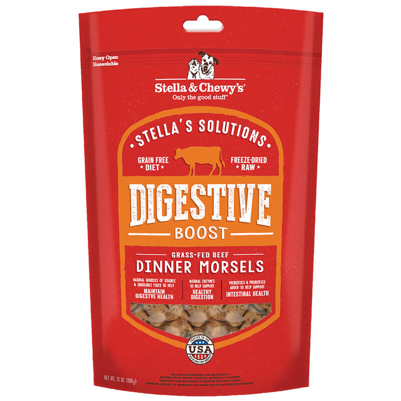 Stella & Chewy's, Dog Freeze-Dried Raw Stella's Solutions, Digestive Boost Dinner Morsels - 368 g image number null