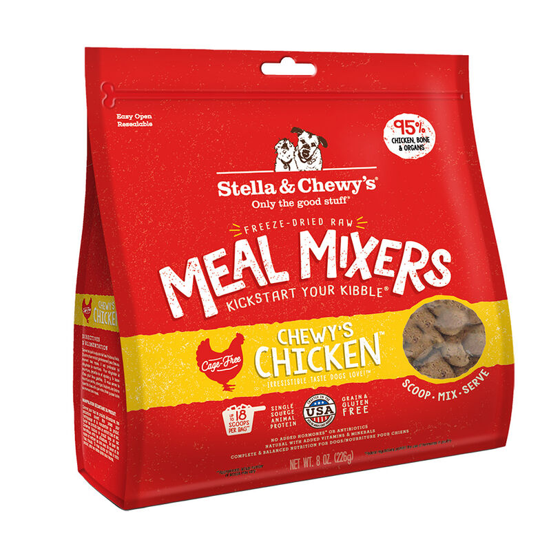 Stella & Chewy's, Dog Freeze-Dried Raw, Chewy's Chicken Meal Mixers image number null