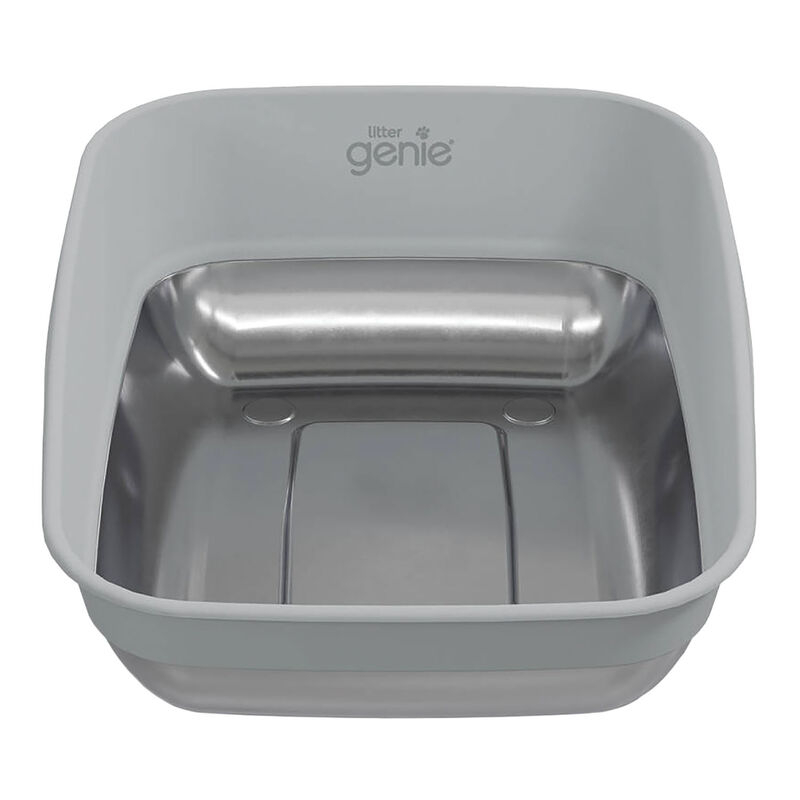 Litter Genie, Platinum Litter Pan -  Stainless Steel image number null