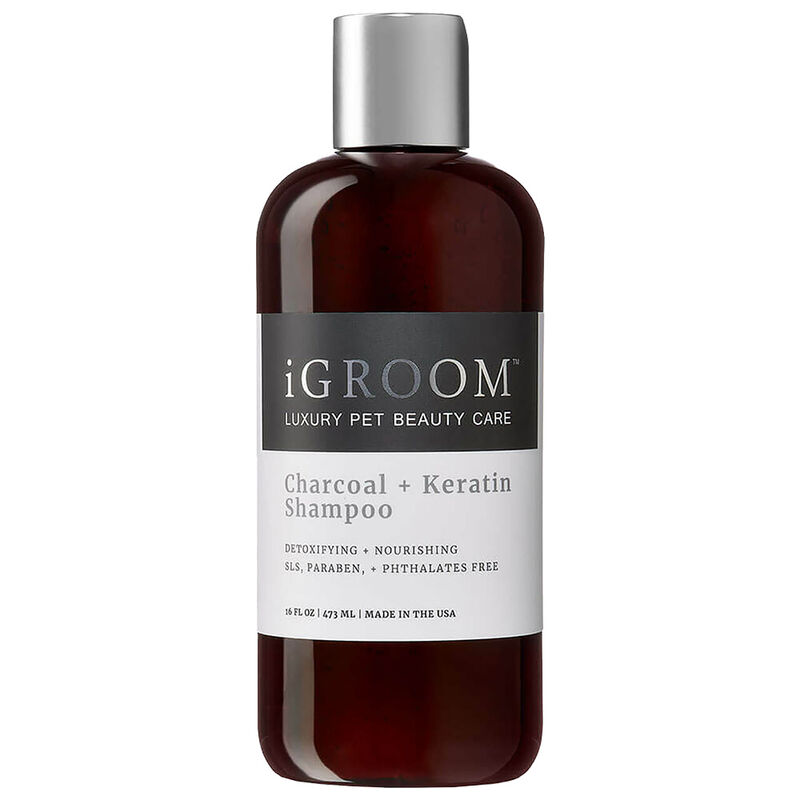 iGroom, Charcoal + Keratin Shampoo image number null