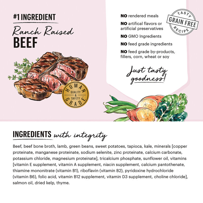 The Honest Kitchen, One Pot Stew, Beef & Lamb - Wet Dog Food image number null