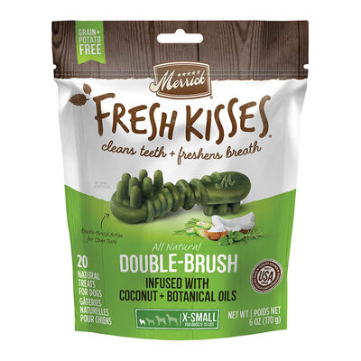 Merrick, Fresh Kisses Brush - Coconut - Dog Treat