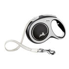 Flexi, Comfort Tape Leash - Grey - 5 m image number null