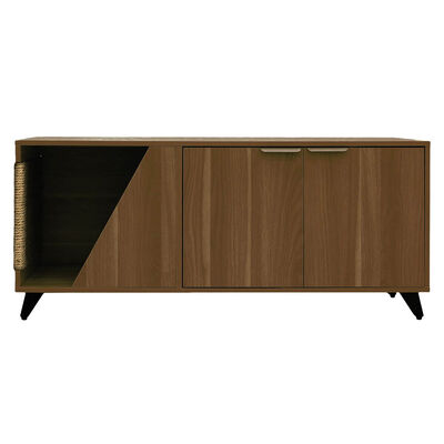 4 Cats & Dogs Home Furnishing Inc., Jessie Cat Cabinet - Walnut