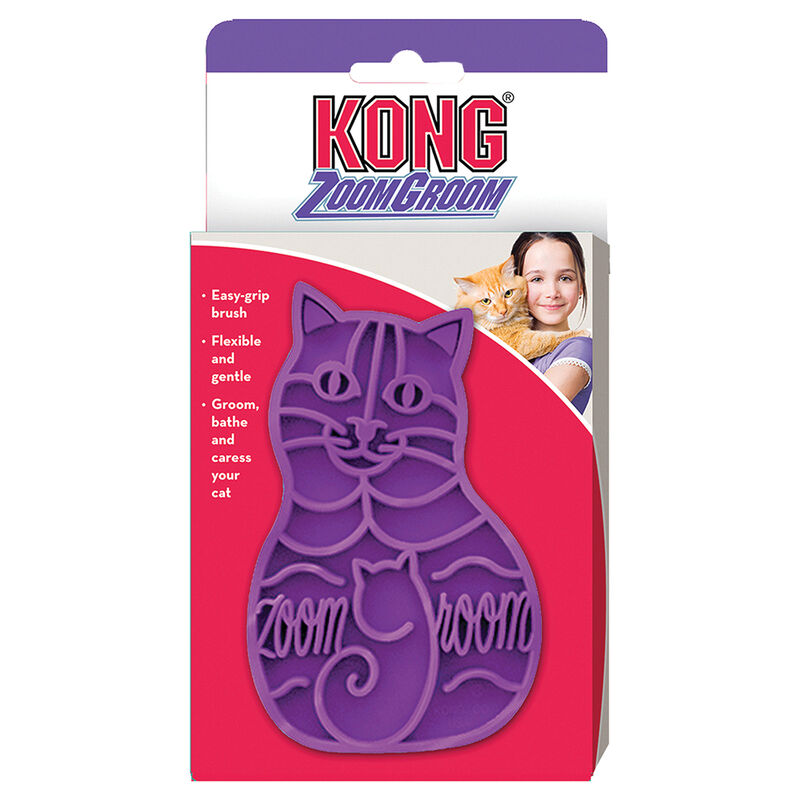 KONG, ZoomGroom Cat - Grooming Brushes & Slickers image number null