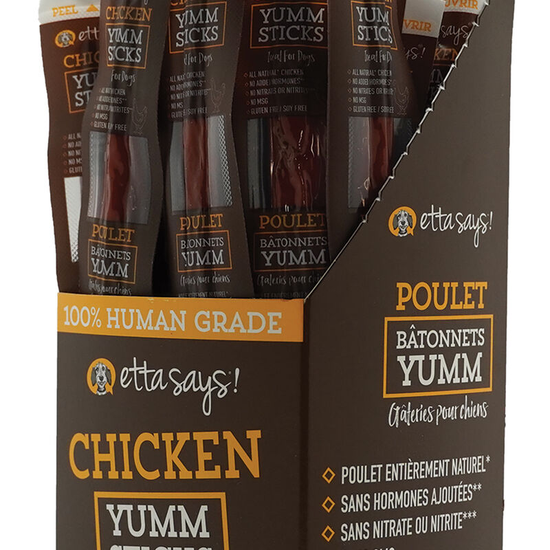 Etta Says!, Yumm Sticks - Chicken - 0.75 oz image number null