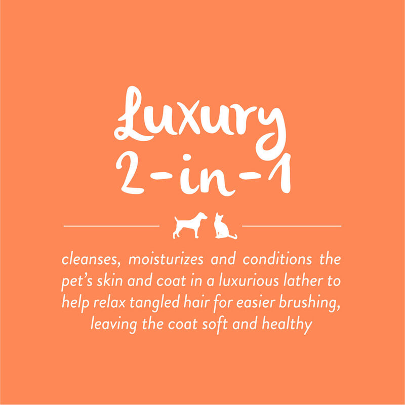 Tropiclean, Papaya & Coconut 2-in-1 Shampoo image number null