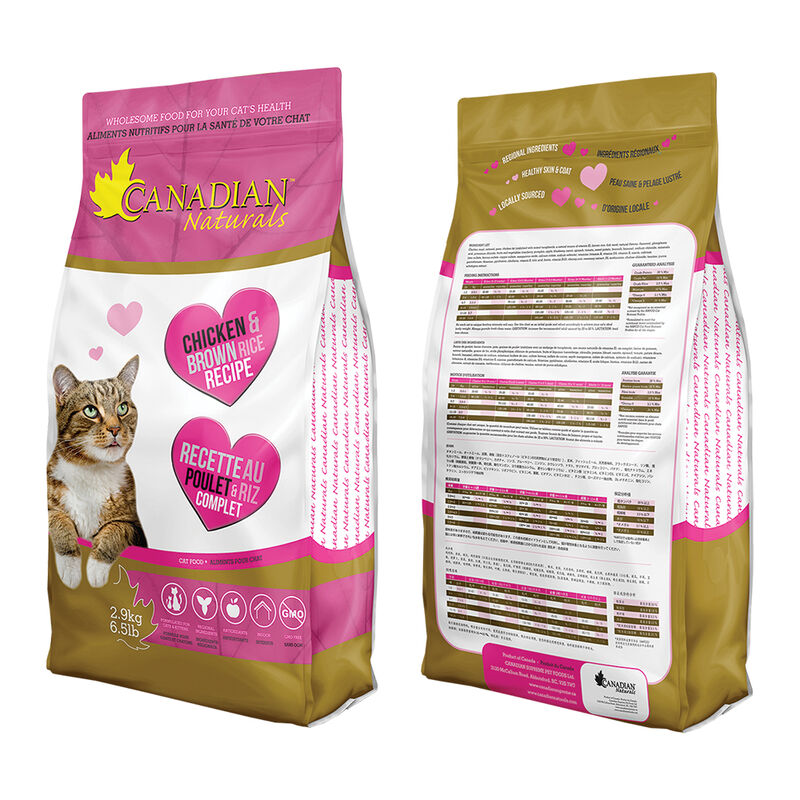 Canadian Naturals, Feline Adult - Chicken & Brown Rice - Dry Cat Food image number null