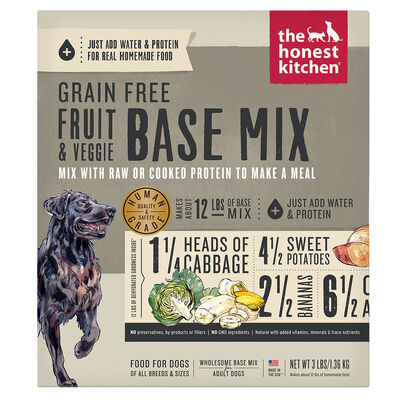 The Honest Kitchen, Grain Free Fruit & Veggie - Freeze Dried Dog Food
