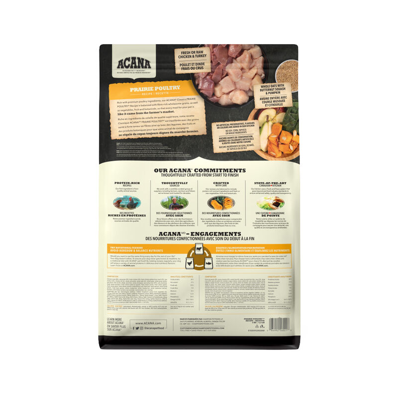 Acana, Dog Classics Prairie Poultry - Dry Dog Food image number null
