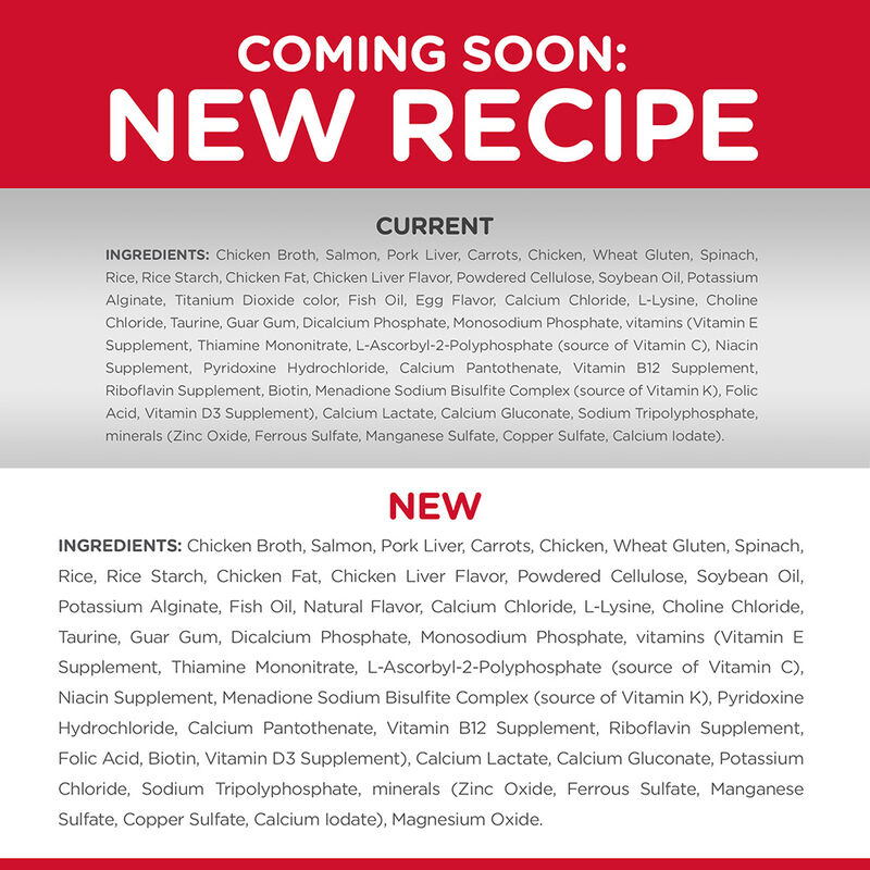 Science Diet, Adult Healthy Cuisine Poached Salmon & Spinach Medley - 79.37 g - Wet Cat Food image number null