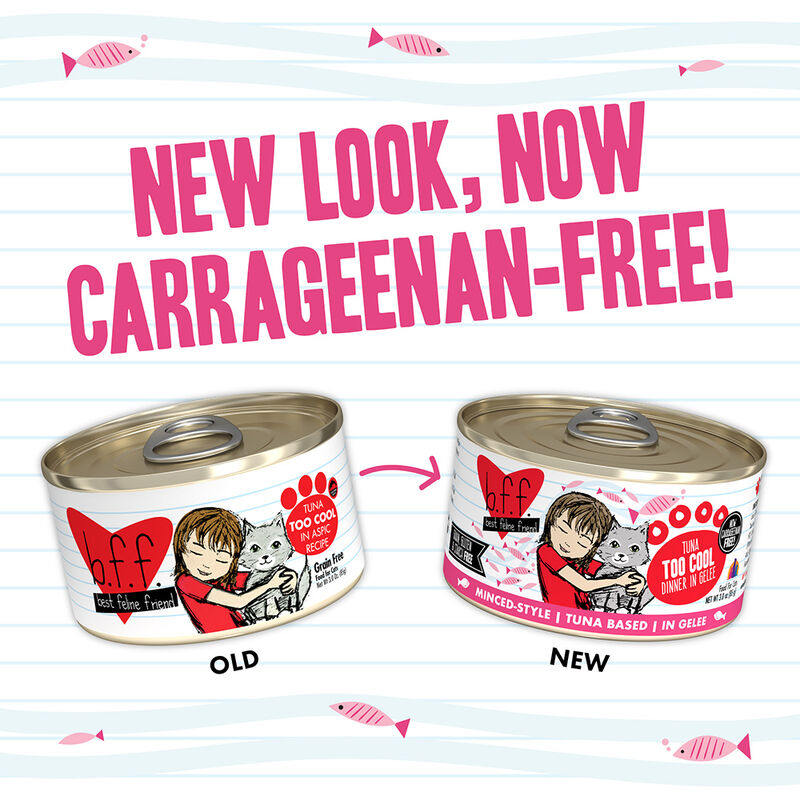 Weruva, Can Feline  - Tuna Too Cool - 156 g - Minced - Wet Cat Food image number null