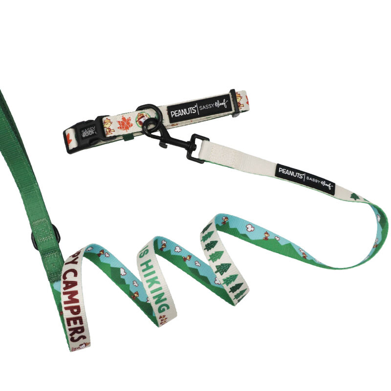Sassy Woof, Peanut Camping Collar and Leash Set for Dogs - Small image number null